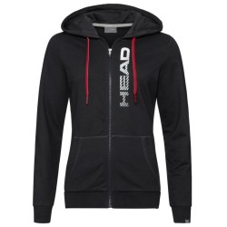 Women's jumper Head Club Greta Hoodie FZ W - black/white