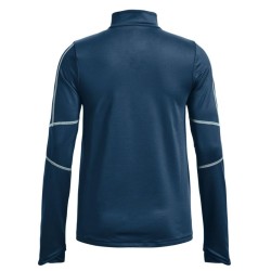 Women's long sleeve T-shirt Under Armour Train Cold Weather 1/2 Zip - petrol blue/fuse teal