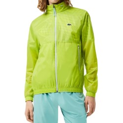 Men's jacket Lacoste Tennis x Novak Djokovic Zip Jacket - yellow