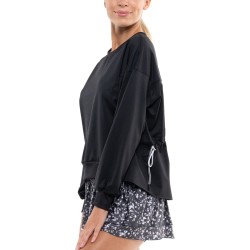 Women's jumper Lucky in Love Core Ruche Back L/S Women - black