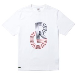 Men's T-shirt Lacoste SPORT Short Sleeve T-Shirt RG - white