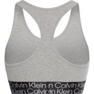 Women's bra Calvin Klein Low Support Sports Bra - heather grey
