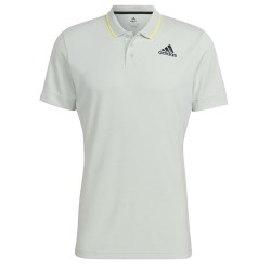 Men's Polo T-shirt Adidas Tennis Freelift Polo - linen green