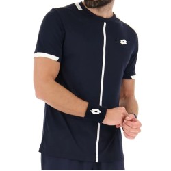Men's T-shirt Lotto Top IV Tee - navy blue/bright white
