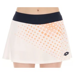 Women's skirt Lotto Top W IV Skirt 1 - bright white/orange