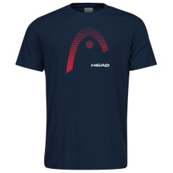 Men's T-shirt Head Club Carl T-Shirt M - dark blue/red