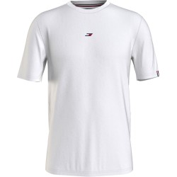 Men's T-shirt Tommy Hilfiger Essentials Small Logo SS Tee - white