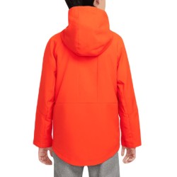 Boys' jumper Nike Dri-Fit Woven Training Jacket - picante red/picante red/white