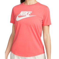 Women's T-shirt Nike Sportswear Essentials T-Shirt - sea coral/white