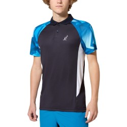 Men's Polo T-shirt Australian Ace Abstract Polo Shirt - blu navy
