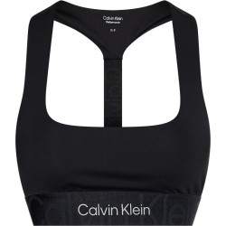Women's bra Calvin Klein WO Medium Support Sports Bra - black beauty