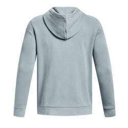 Men's Jumper Under Armour Men's UA Essential Fleece Full-Zip Hoodie - gray