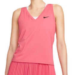 Women's top Nike Court Dri-Fit Victory Tank - sea coral/black