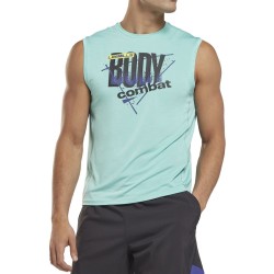 Men's T-shirt Reebok Les Mills Activchill BC Tank - semi classic teal