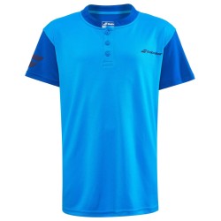 Boys' t-shirt Babolat Play Polo Boy - blue aster