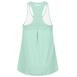 Women's top Head Agility Tech Tank Top - pastell green/print vision