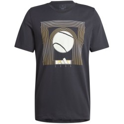 Men's T-shirt Adidas Graphic Tennis T-Shirt - black