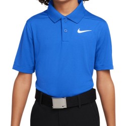Boys' t-shirt Nike Dri-Fit Victory Golf Polo - game royal/white