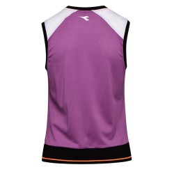 Women's top Diadora L. Tank Clay - violet zircon