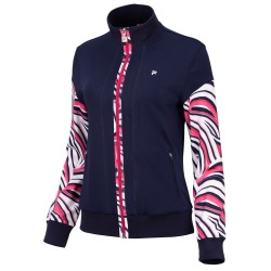 Women's jumper Fila US Open Yara Jacket - multicolor