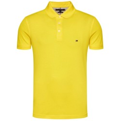 Men's Polo T-shirt Tommy Hilfiger Core 1985 Slim Polo - vivid yellow