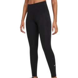 Women's leggings Nike One Dri-Fit Mid-Rise Tight W - black/white