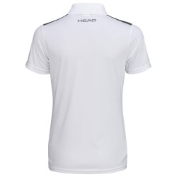 Women's polo T-shirt Head Club 22 Tech Polo Shirt W - white/dark blue