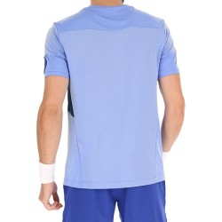 Men's T-shirt Lotto Tech I - D1 T-Shirt - cornflower