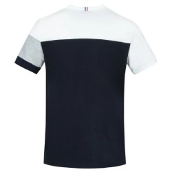 Men's T-shirt Le Coq Sportif Saison 2 Tee SS No.1 M - optical white/gray/black