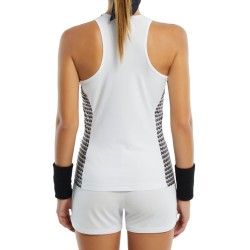 Women's top Hydrogen Pipe All Over Tech Tank Top - white/black