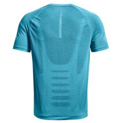 Men's T-shirt Under Armour Men's UA Vanish Seamless Run Short Sleeve - fresco blue/cruise blue