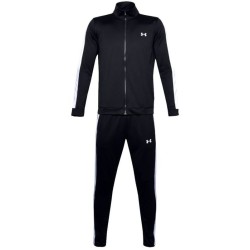 Men's Tracksuit Under Armour UA Knit Track Suit - black/white