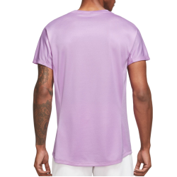 Men's T-shirt Nike Rafa Challenger Dri-Fit Tennis Top - rusch fuchsia/white