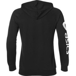 Men's Jumper Asics Big Asics FZ Hoodie M - performance black/brilliant white