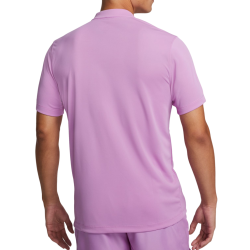 Men's Polo T-shirt Nike Court Dri-Fit Blade Solid Polo - rusch fuchsia/white