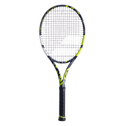 Tennis racket Babolat Pure Aero 98 - grey/yellow/white + string + stringing