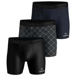 Men's Boxers Bj_rn Borg Shorts Per BB Tennis Net 3P - black beauty