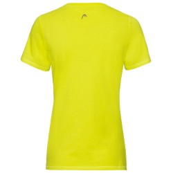 Women's T-shirt Head Lucy T-Shirt W - yellow/white