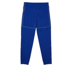 Men's trousers Lacoste SPORT Men Zip Pockets Tapered Tracksuit Trousers - blue/white