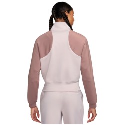 Women's jumper Nike Court Heritage Jacket FZ - platinum violet/smokey mauve/barely volt