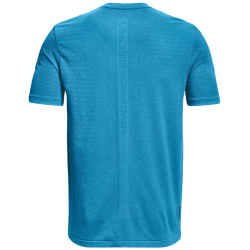 Men's T-shirt Under Armour Men's UA Rush Seamless GeoSport Short Sleeve - capri/black