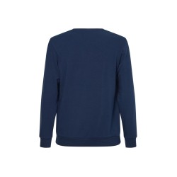 Men's Jumper Calvin Klein L/S Sweatshirt - blue shadow w/white