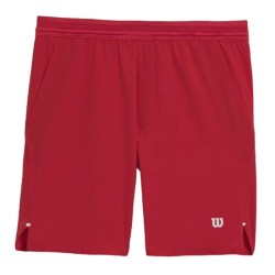 Men's shorts Wilson Tournament Pro Short 7" - wilson red