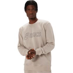 Men's Jumper Asics Sweat Shirt - moonrock/graphite grey