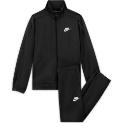 Boys' tracksuit Nike Swoosh Poly Tracksuit U - black/black/white