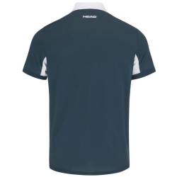 Men's Polo T-shirt Head Slice Polo Shirt - navy