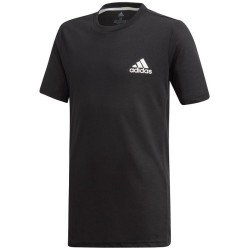 Boys' t-shirt Adidas B Escouade Tee - black/white