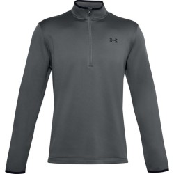 Men's Jumper Under Armour Men's Armour Fleece 1/2 Zip - pitch gray/black