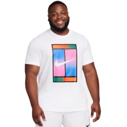 Men's T-shirt Nike Court Dri-Fit Tennis T-Shirt - white