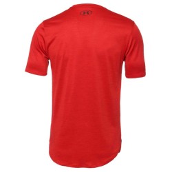 Men's T-shirt Under Armour Men's Training Vent 2.0 Short Sleeve - red